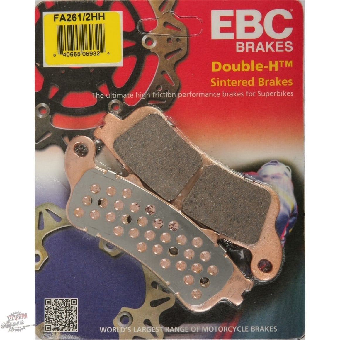 EBC FA261/2HH Sinter Fren Balatası