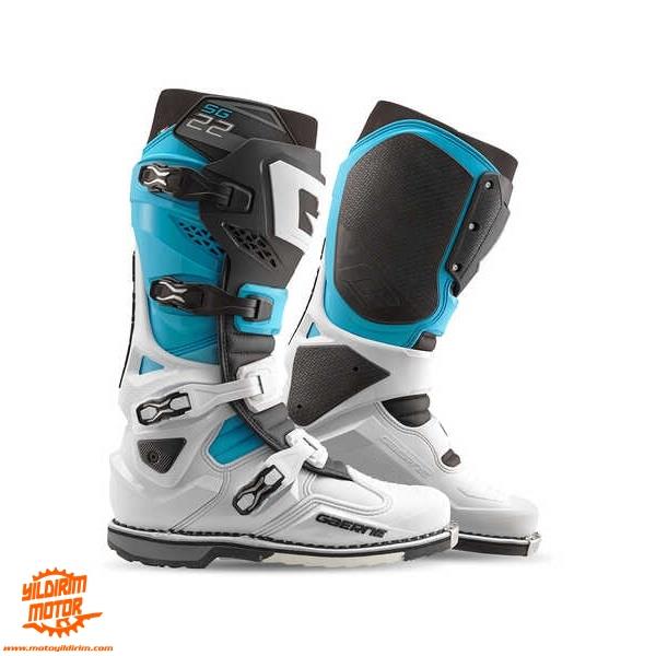 GAERNE SG22 SİYAH BEYAZ MAVİ BOT 