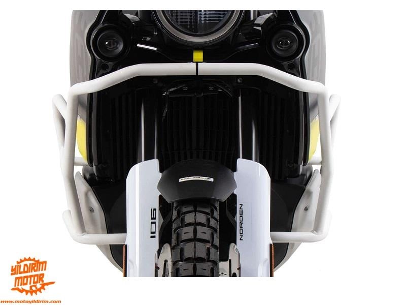 HEPCO BECKER HUSQVARNA 901 NORDEN MOTOR KORUMA DEMİRİ BEYAZ 2022
