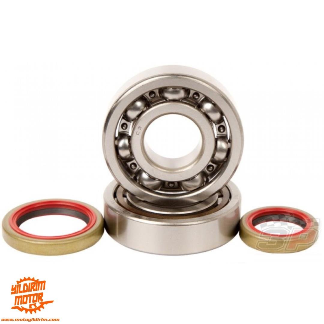 HOT RODS KTM HUSQ 125CC KRANK BİLYA KEÇE SETİ 