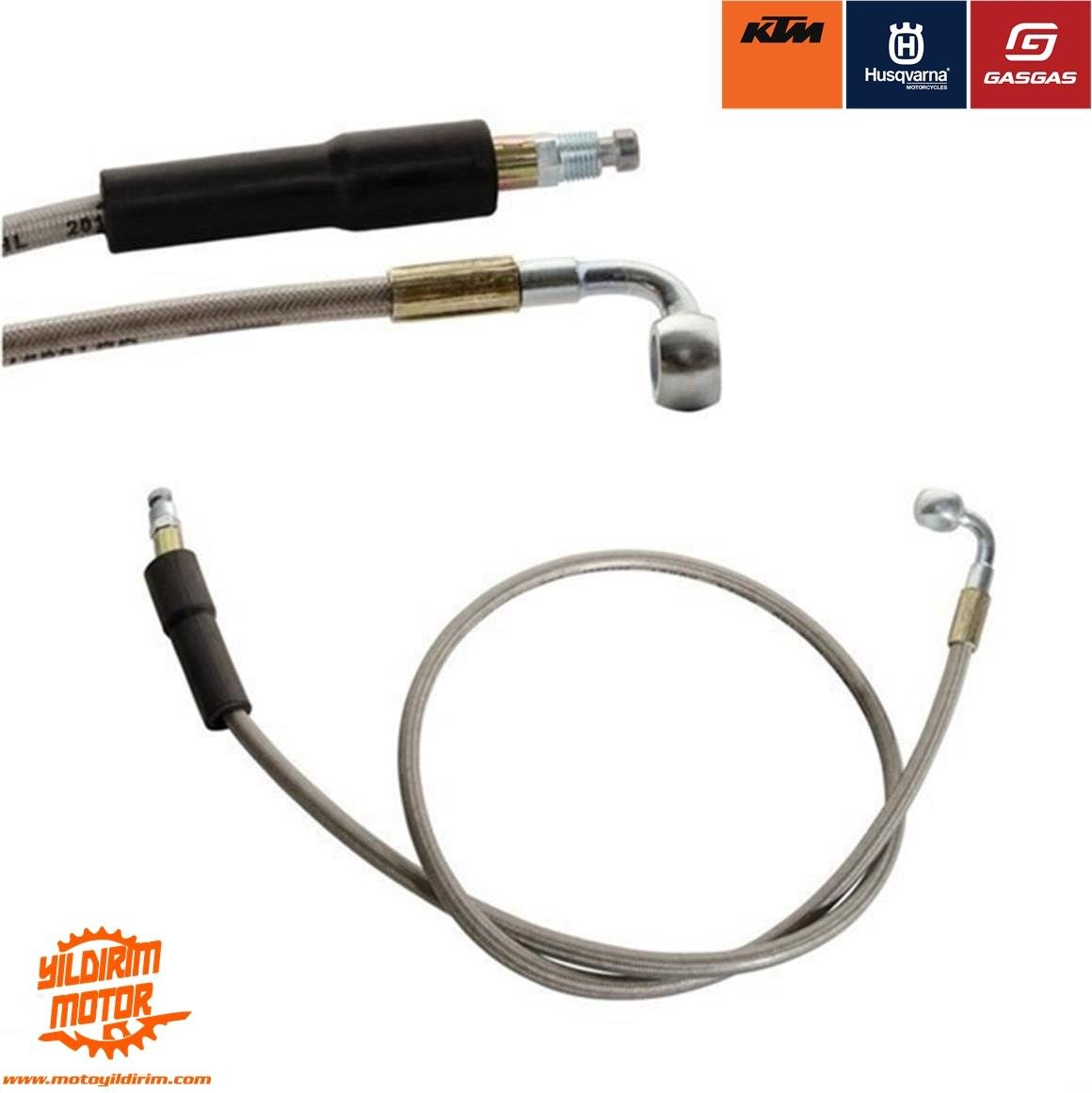 Husqvarna TE FE Modeller Debriyaj Hidrolik Hortumu 17-19