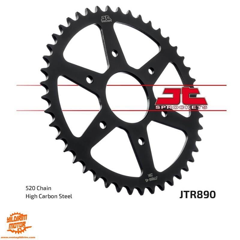 JT KTM RC 125 200 390 ARKA DİŞLİ 45T