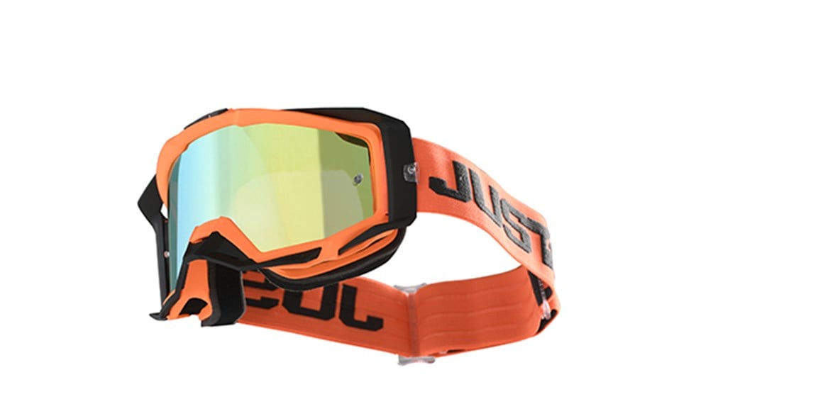JUST1 GOGGLE IRIS TRACK ORANGE-GREY GÖZLÜK