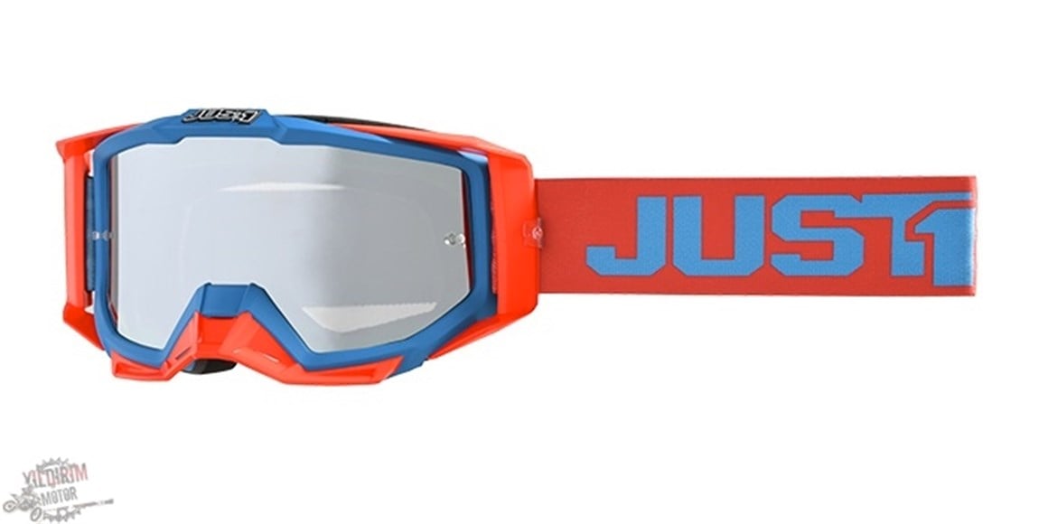 JUST1 GOGGLE IRIS TRACK RED-BLUE GÖZLÜK