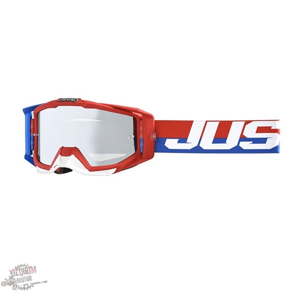 JUST1 GOGGLE IRIS TWIST RED-BLUE GÖZLÜK