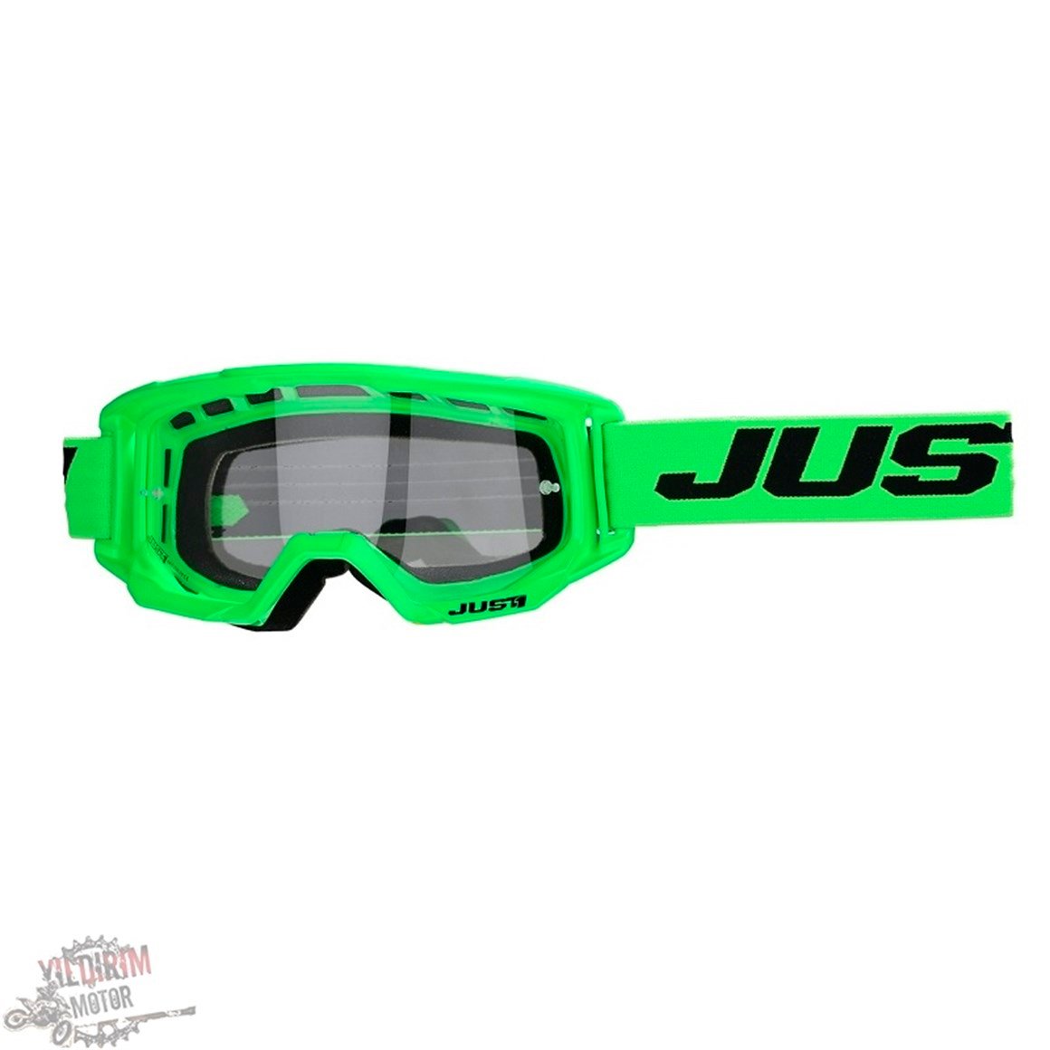 JUST1 GOGGLE VITRO FLUO GREEN GÖZLÜK
