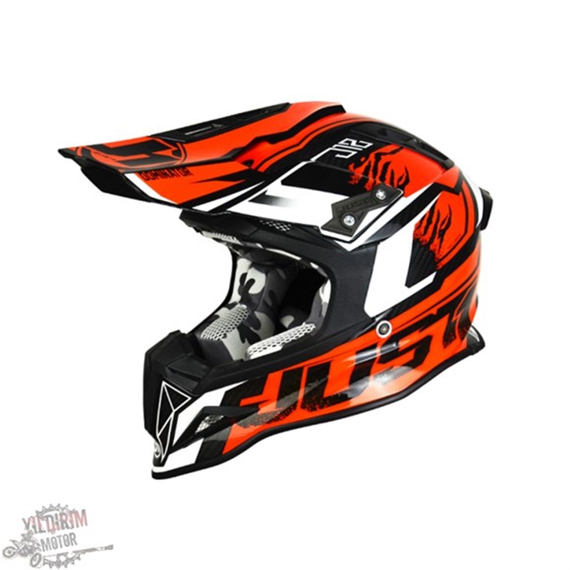 JUST1 J12 DOMINATOR orange KASK