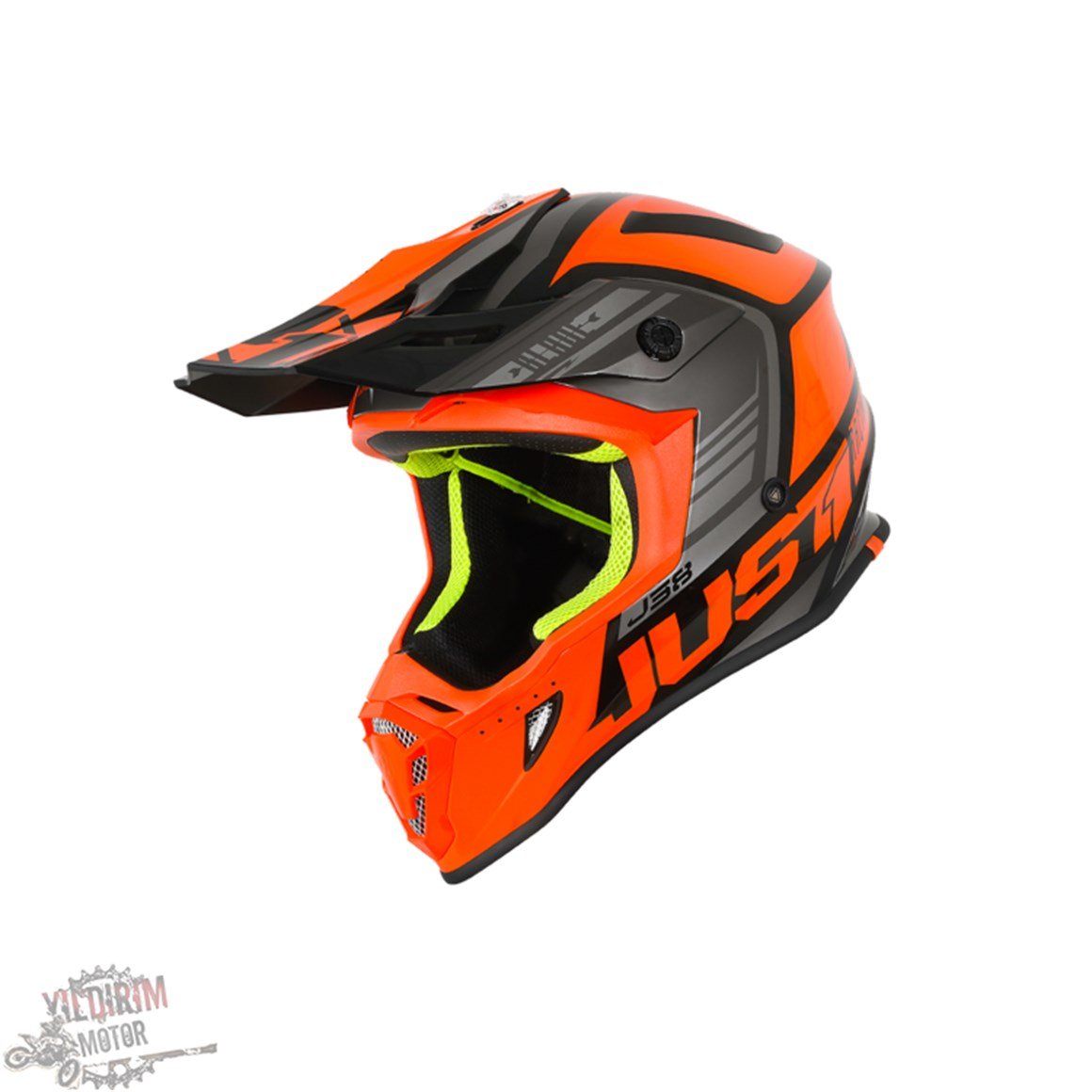 JUST1 J38 BLADE ORANGE-BLACK KASK