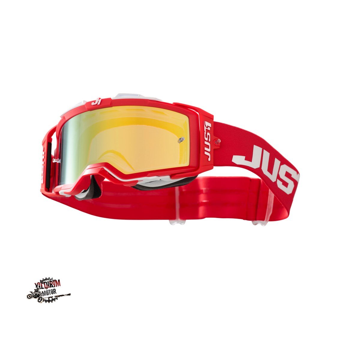 JUST1 NERVE ABSOLUTE GÖZLÜK KIRMIZI BEYAZ