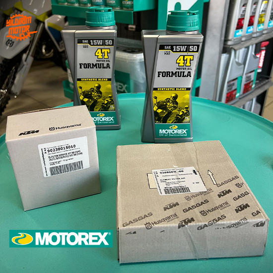 KTM 125/250/390 DUKE MOTOREX YAĞ BAKIM SETİ 18-23