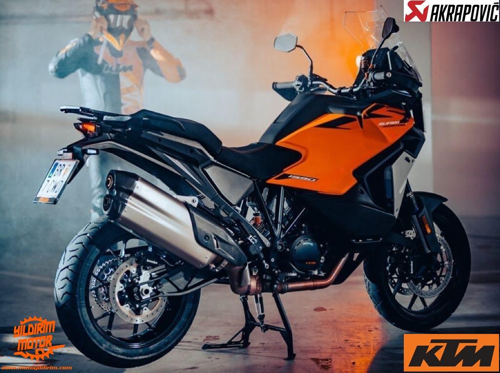 KTM 1390 S MODELLER AKRAPOVİC EGZOZ
