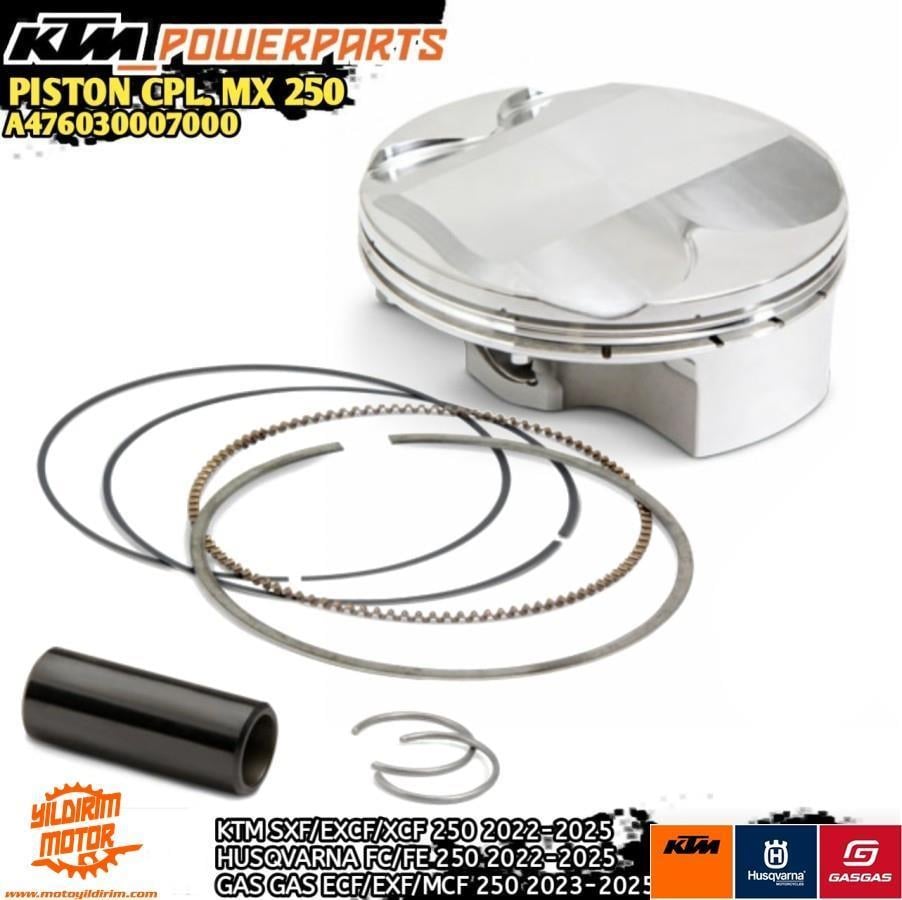 KTM 24-25 EXC-F PİSTON SEGMAN SETİ