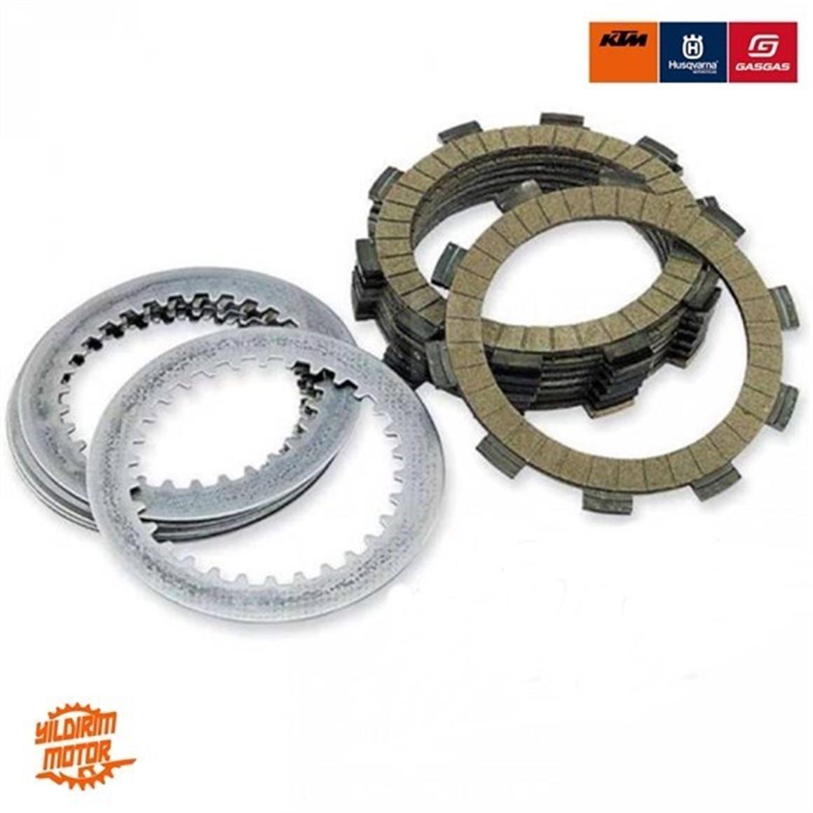 KTM 350 FREERİDE Orjinal. Debriyaj Balata + Yay + Saç 12-16