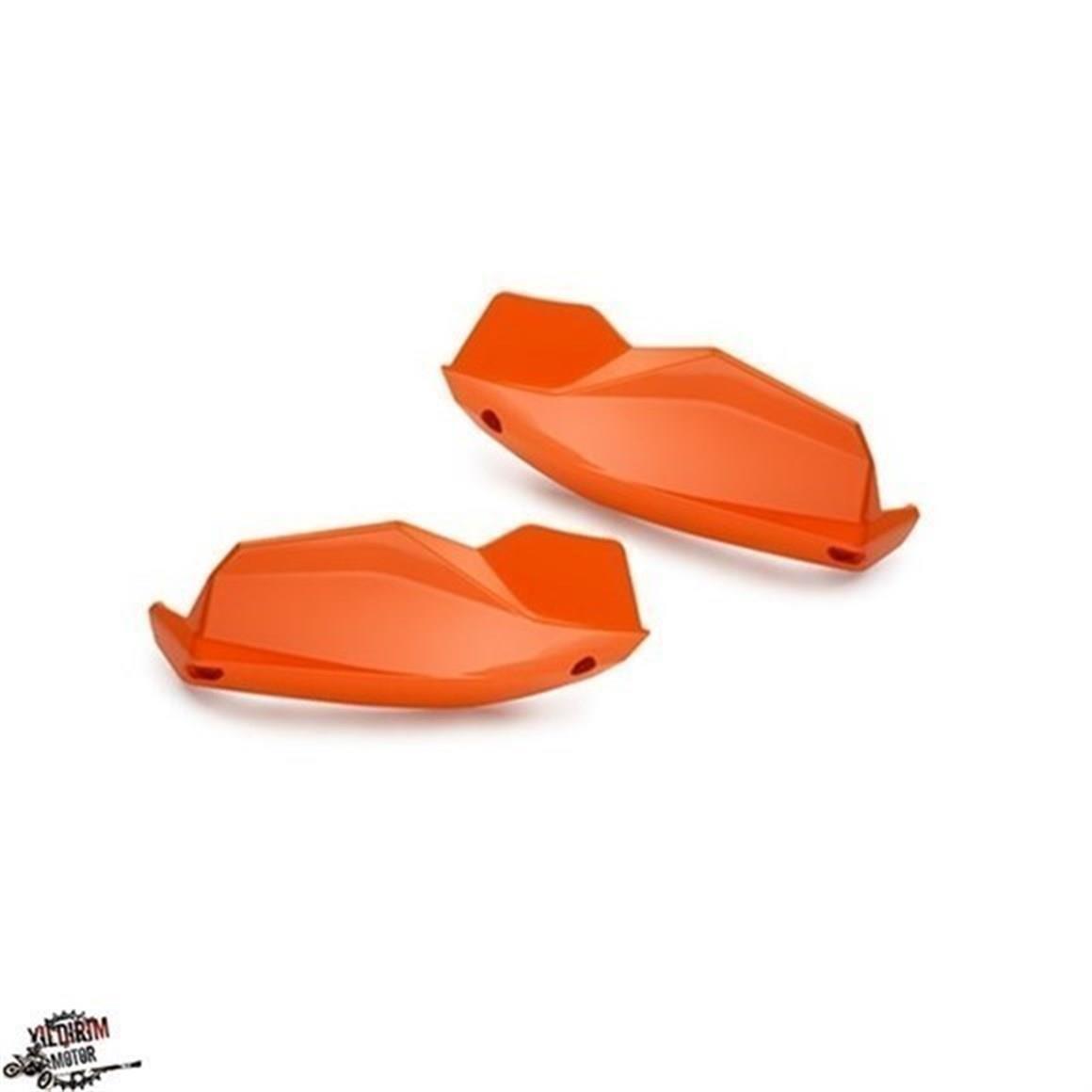 KTM Orjinal Demirli Elcik Koruma Plastikleri Turuncu