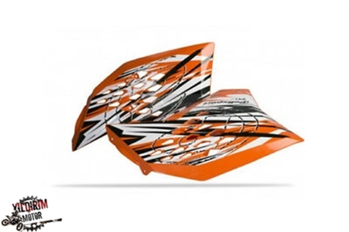 KTM SX EXC Modeller Depo Sağ Sol Kapak 07-11