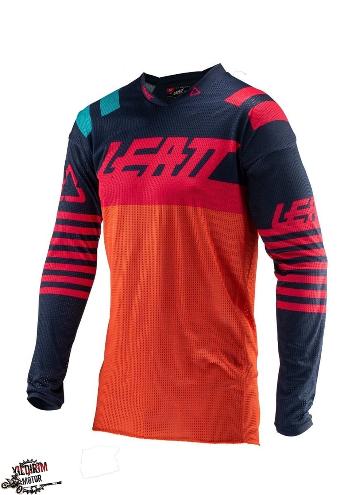 LEATT GPX 4.5 X-Flow Ink/Org JERSEY 