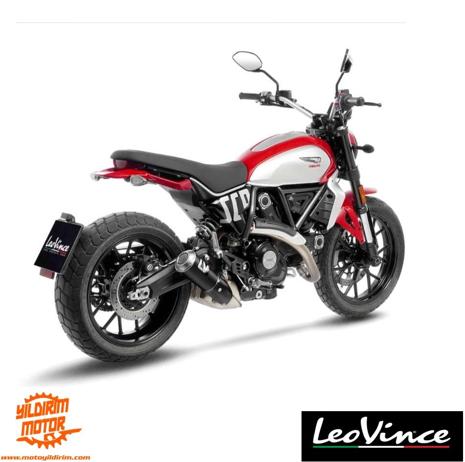 LEOVİNCE DUCATI SCRAMBLER 800 LV10 EGZOZ 23-24
