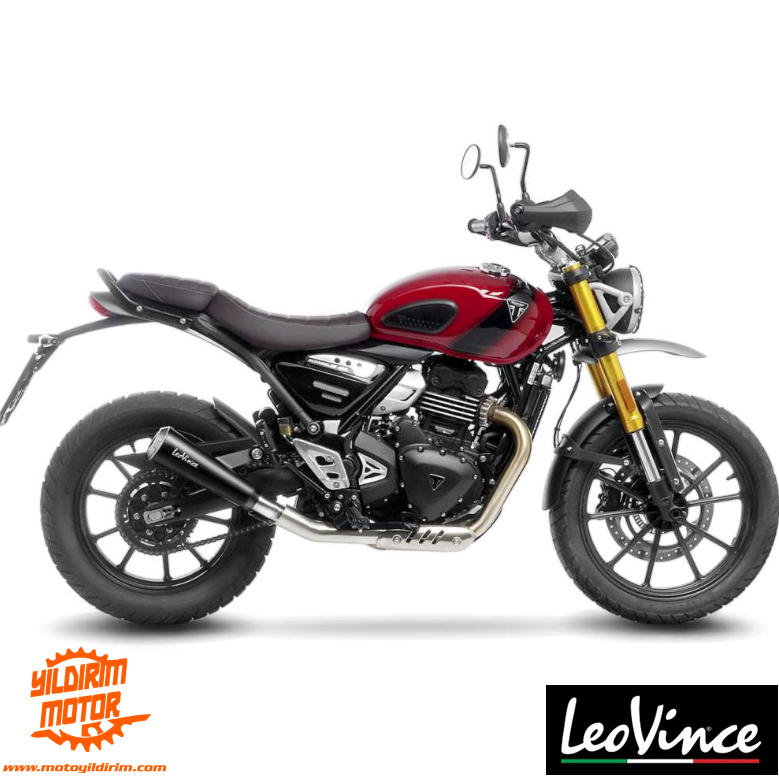 LEOVINCE TRIUMPH SCRAMBLER 400 X EGZOZ 24-26