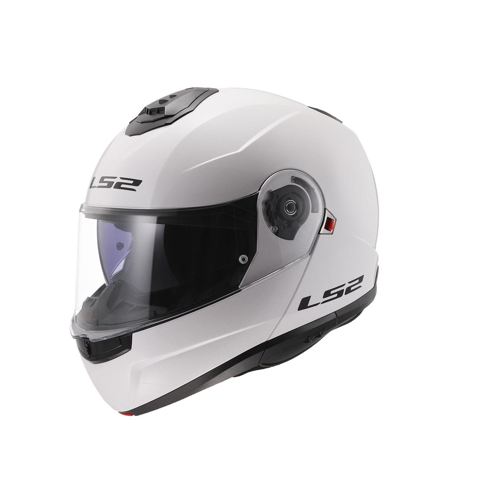 LS2 STROBE 2 BEYAZ KASK