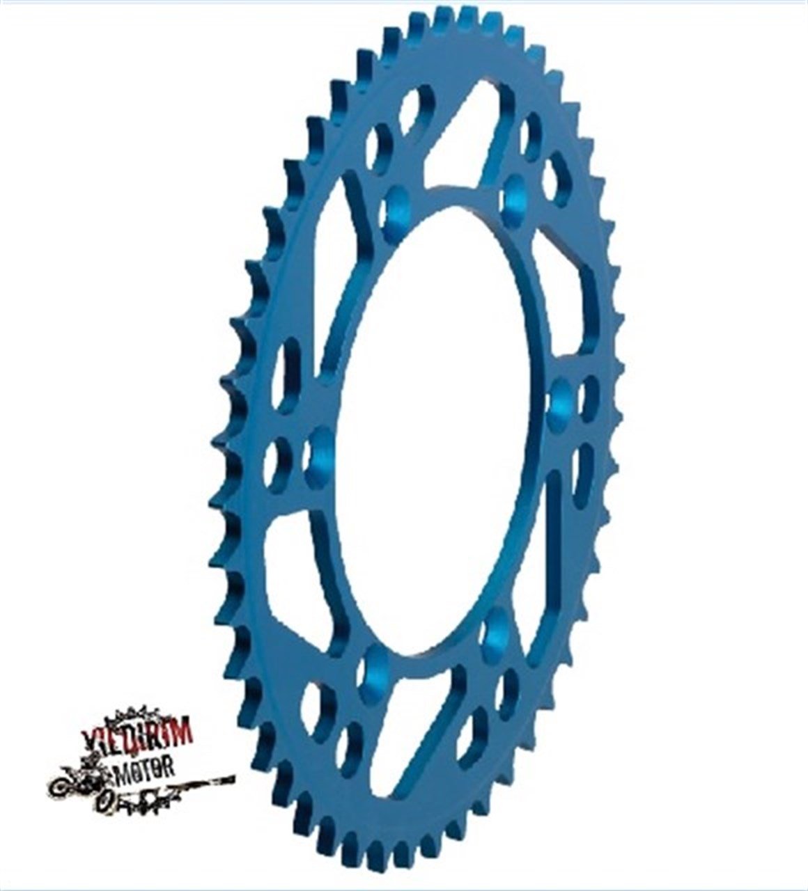 MOOSE RACING ARKA DİŞLİ 51 DİŞ ALÜMİNYUM MAVİ