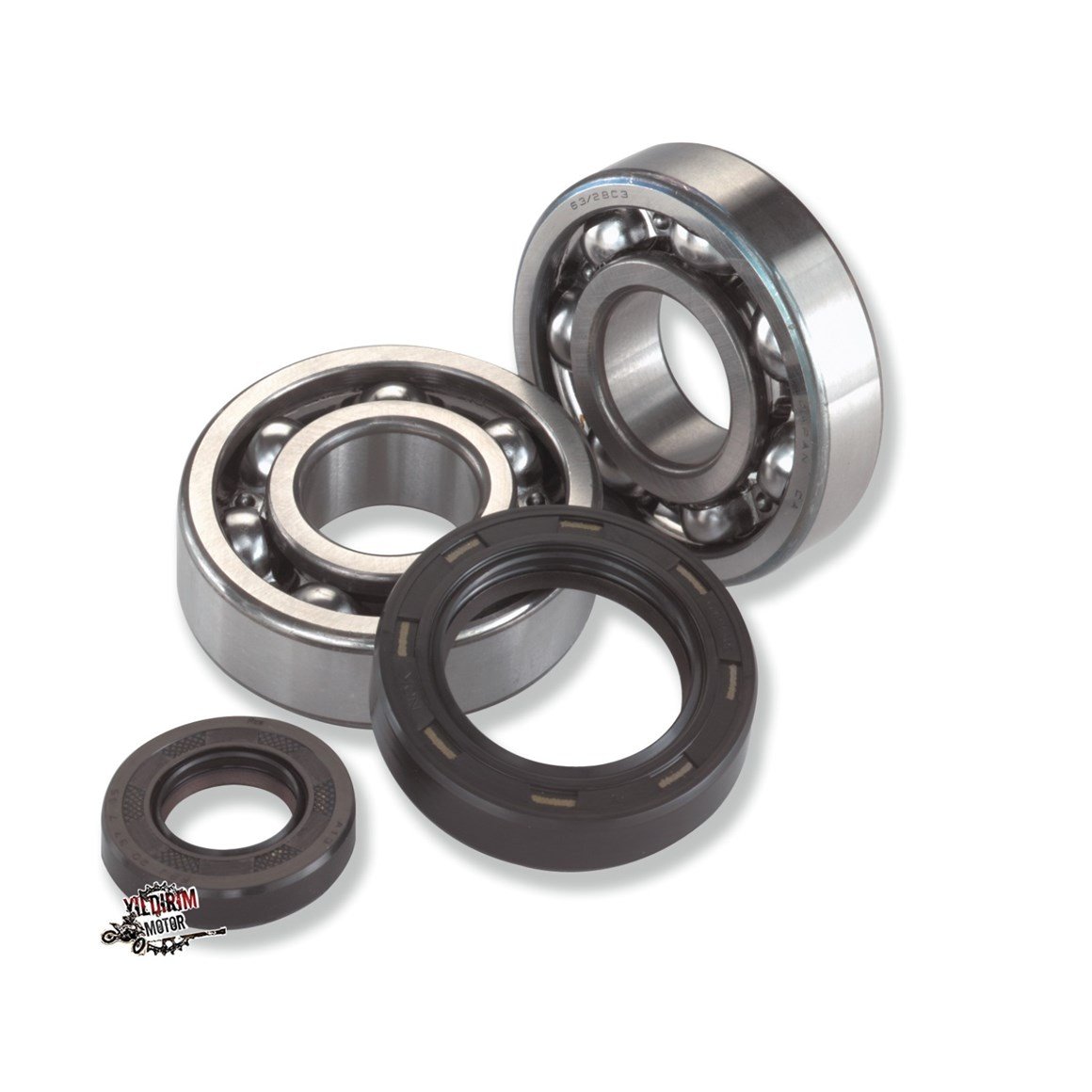 MOOSE RACING GAS GAS KRANK KEÇE BİLYA SETİ