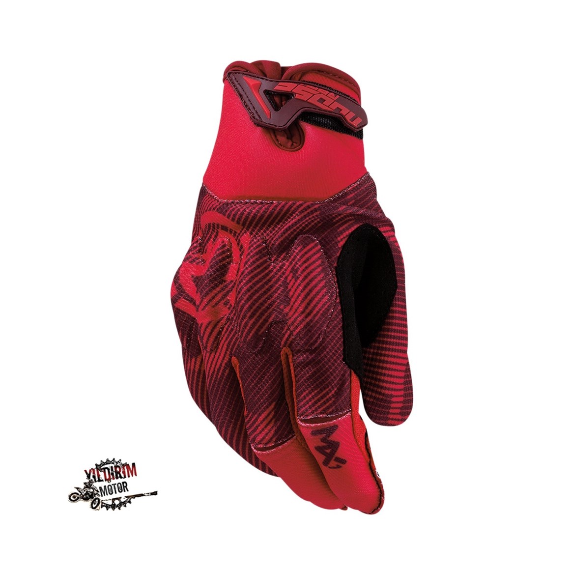 MOOSE RACİNG MX1 ELDİVEN KIRMIZI 
