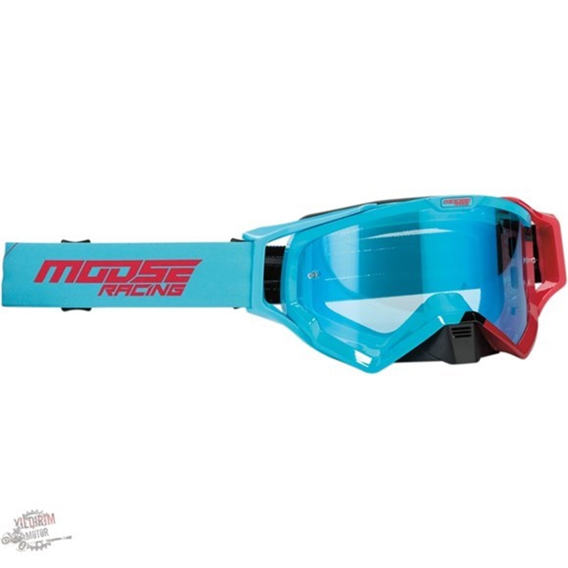 Moose Racing. XCR™ HATCH OFFROAD GOGGLE BLUE/RED ONE SIZE Gözlük