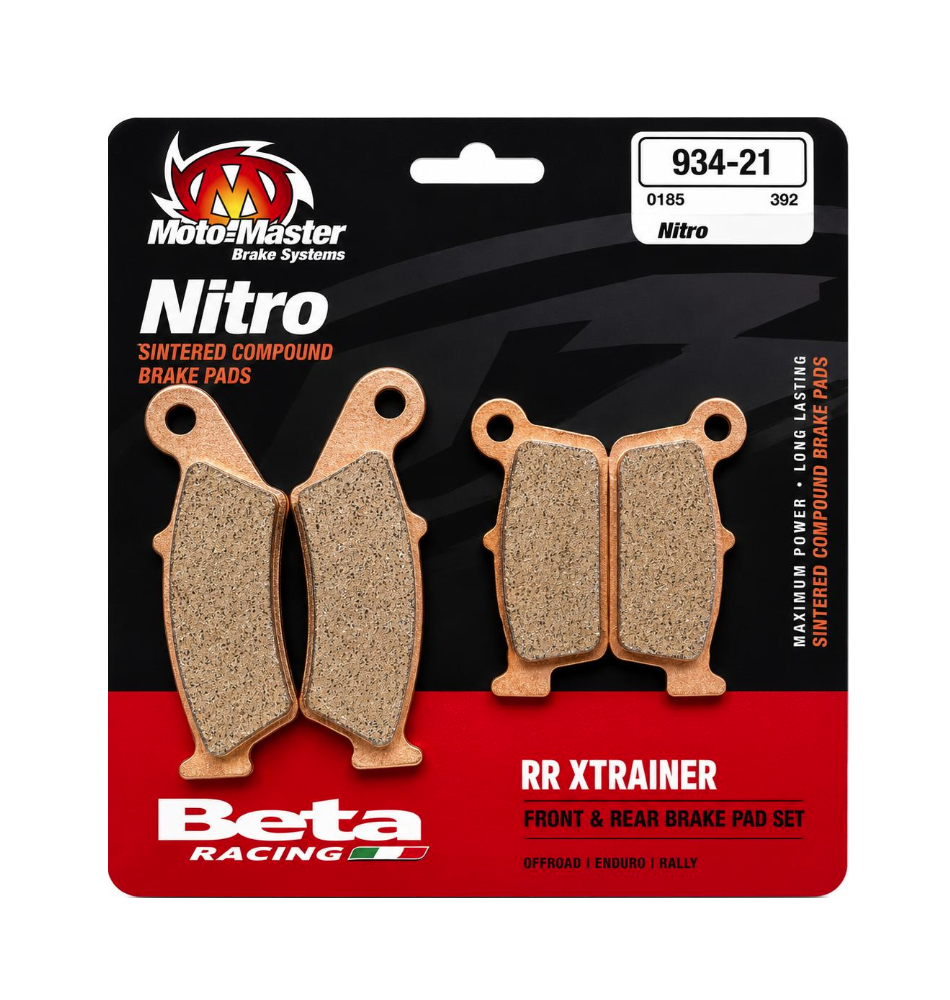 MOTO MASTER BETA RR ÖN ARKA FREN BALATA SETİ