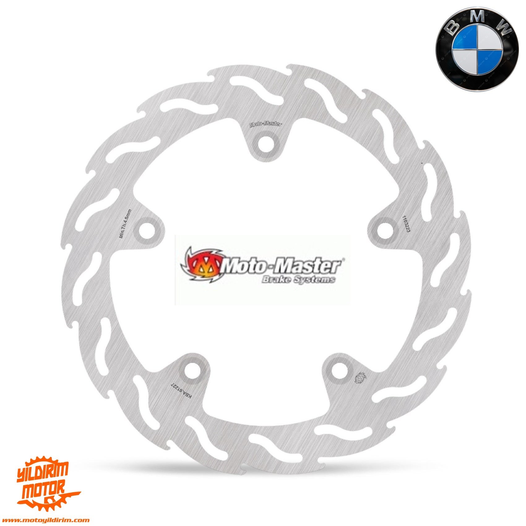 MOTO MASTER BMW 1200 GS ARKA DİSK 