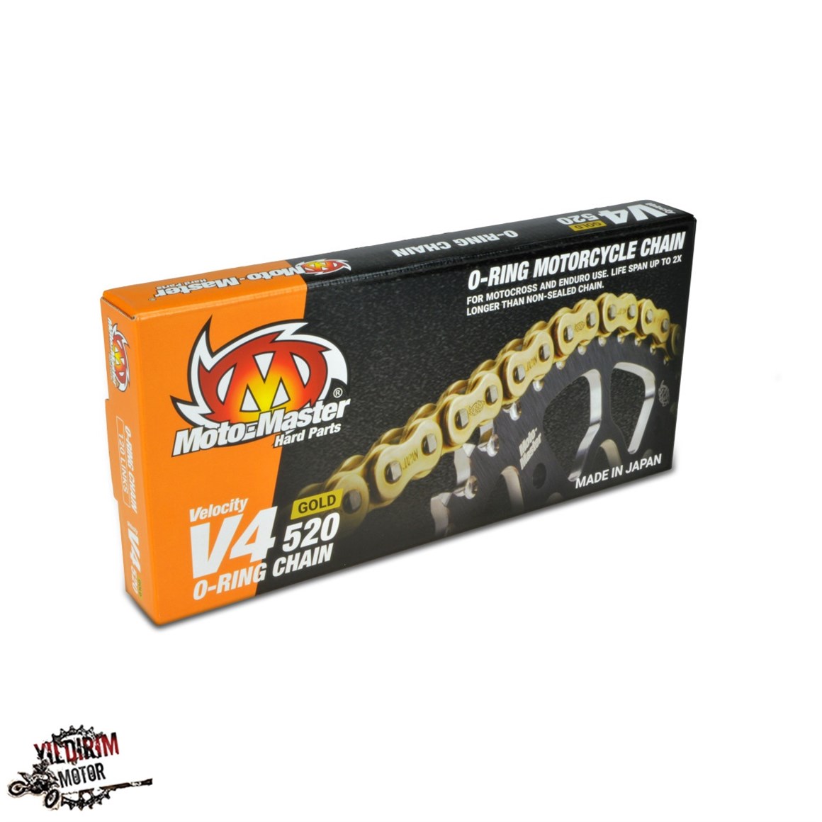 MOTO MASTER HONDA CRF 450 V4 520 120 BAKLA ZİNCİR 