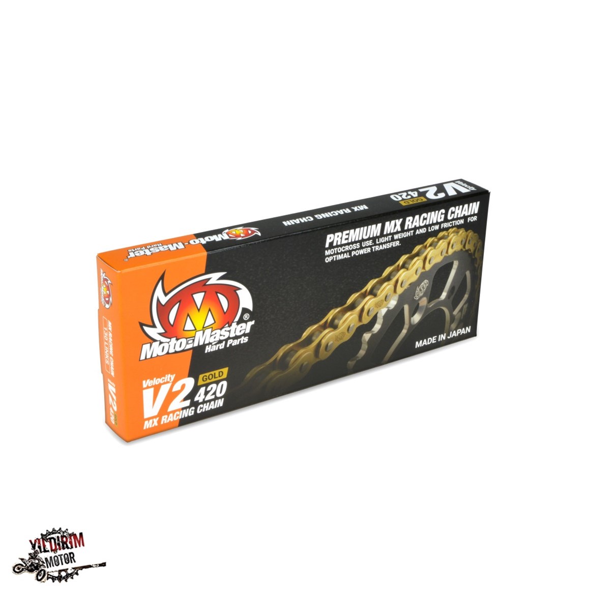 MOTO MASTER MX V2 420G 130 BAKLA GOLD ZİNCİR 