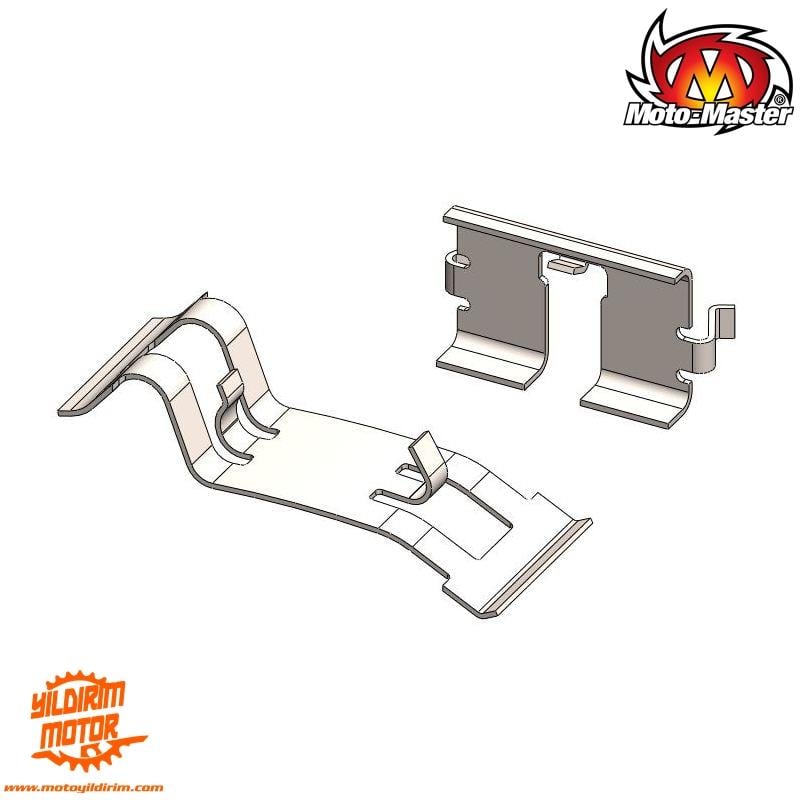 MOTO MASTER ÖN KALİPER KLİPS SETİ