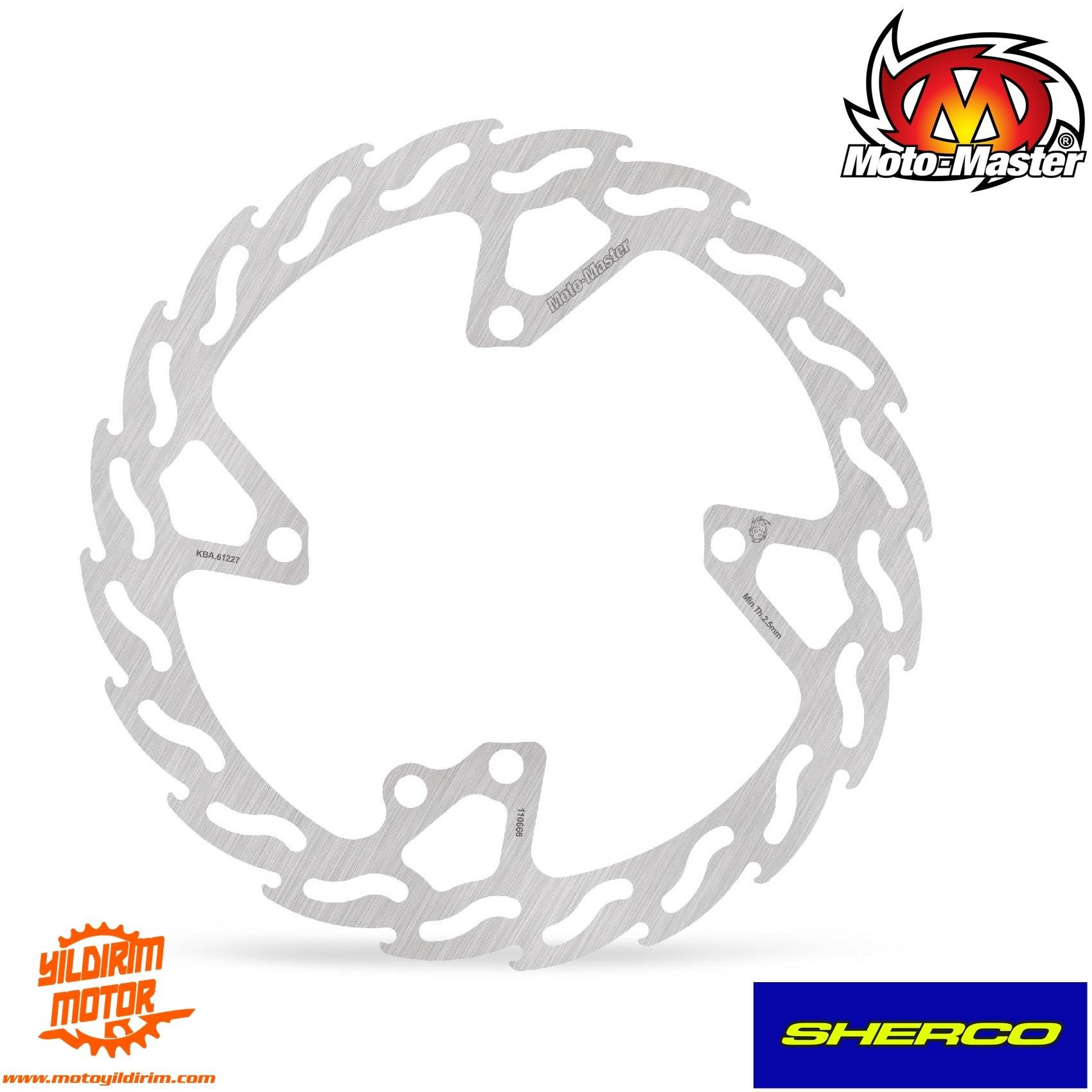 MOTO MASTER SHERCO MODELLER ÖN FREN DİSKİ 260MM