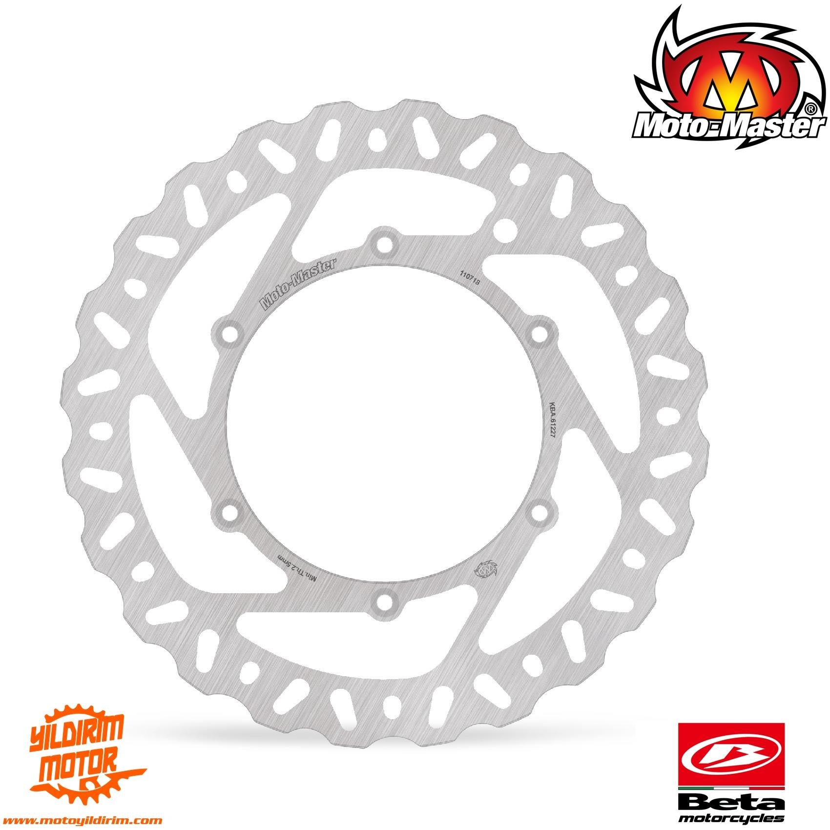 MOTOMASTER BETA NİTRO ÖN FREN DİSKİ 260MM