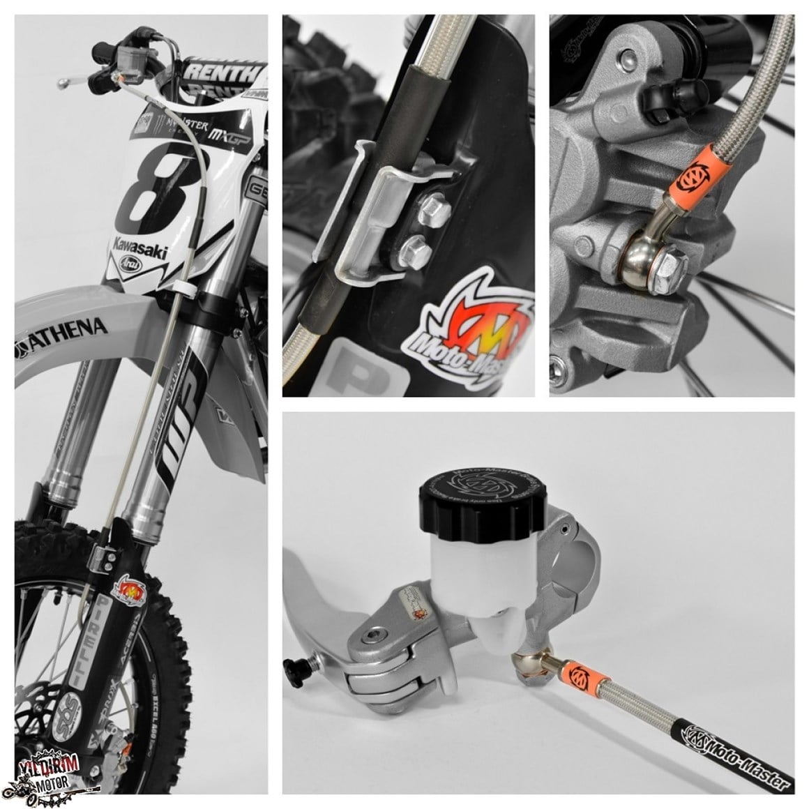 MotoMaster BETA RR Modeller Ön Fren Hidrolik Hortum 13-20