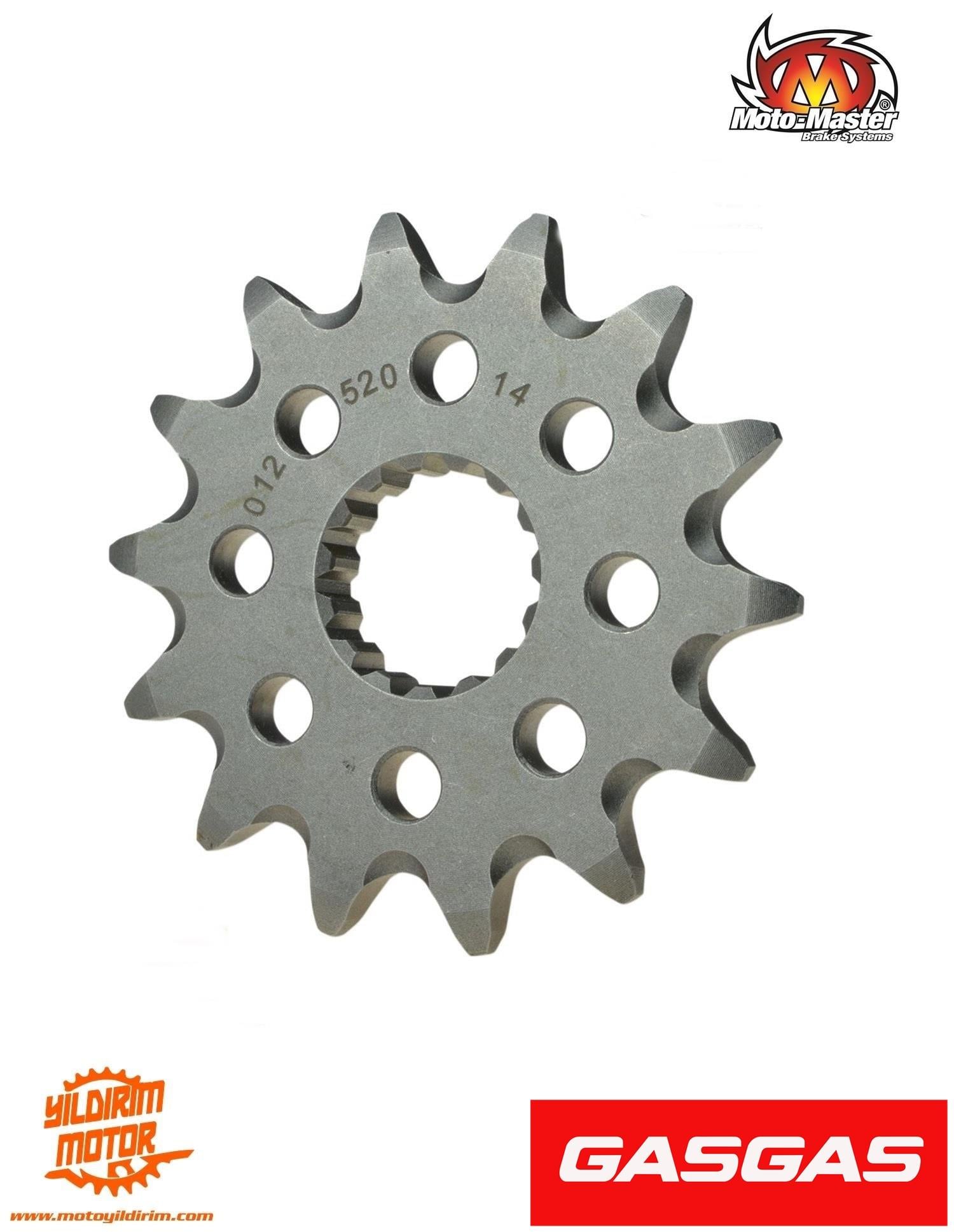 MotoMaster GasGas Ön Dişli 12-T 13-T