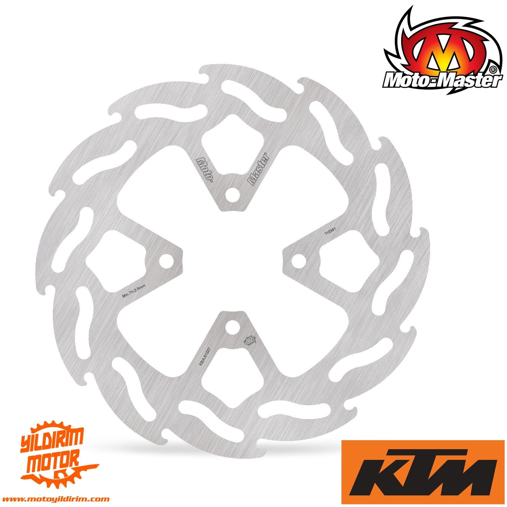 MOTOMASTER KTM SX65 ARKA FREN DİSKİ 180MM
