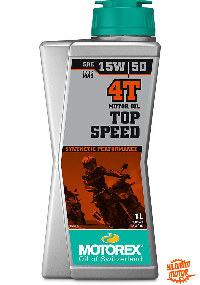 MOTOREX 4T YARI SENTETİK MOTOR YAĞI 15W50 1