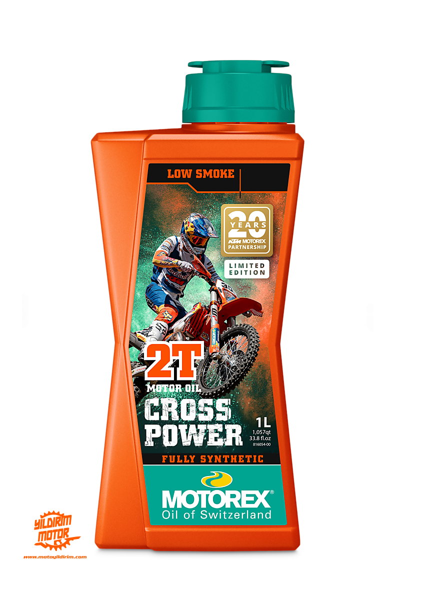 MOTOREX KTM HUSQVARNA GASGAS Cross Power 2T Benzin Yağı 1 LT