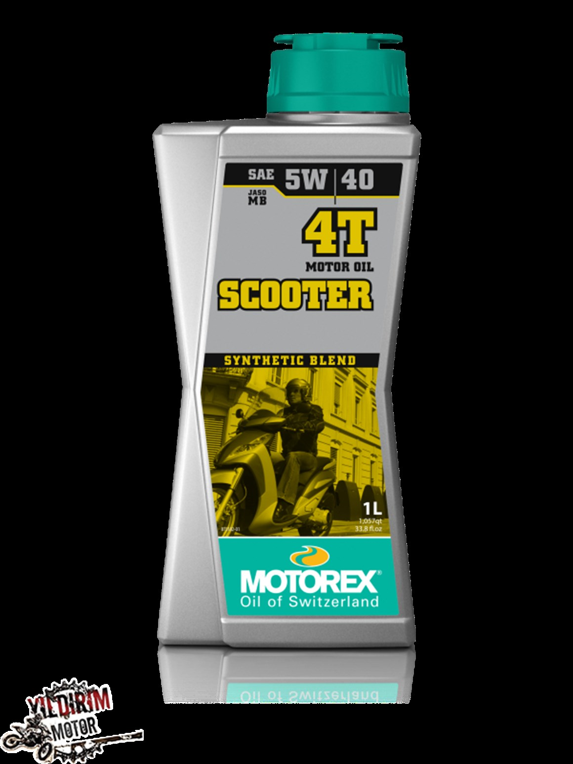 MOTOREX SCOOTER 4T SAE 5W40 JASO MB YAĞ 1LT