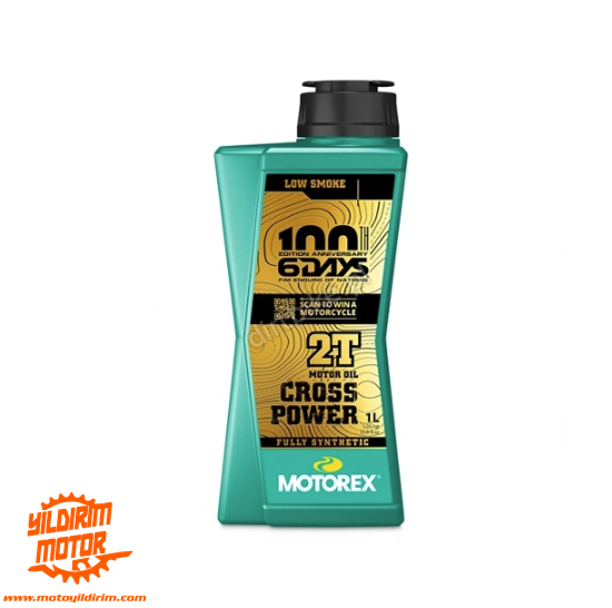 MOTOREX SIX DAYS CROSS POWER 2T YAĞ 1L
