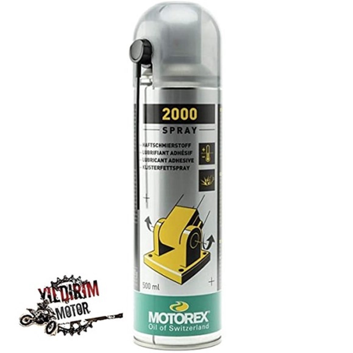 MOTOREX SPRAY 2000 BAKIM SPREYİ 500ML56ml