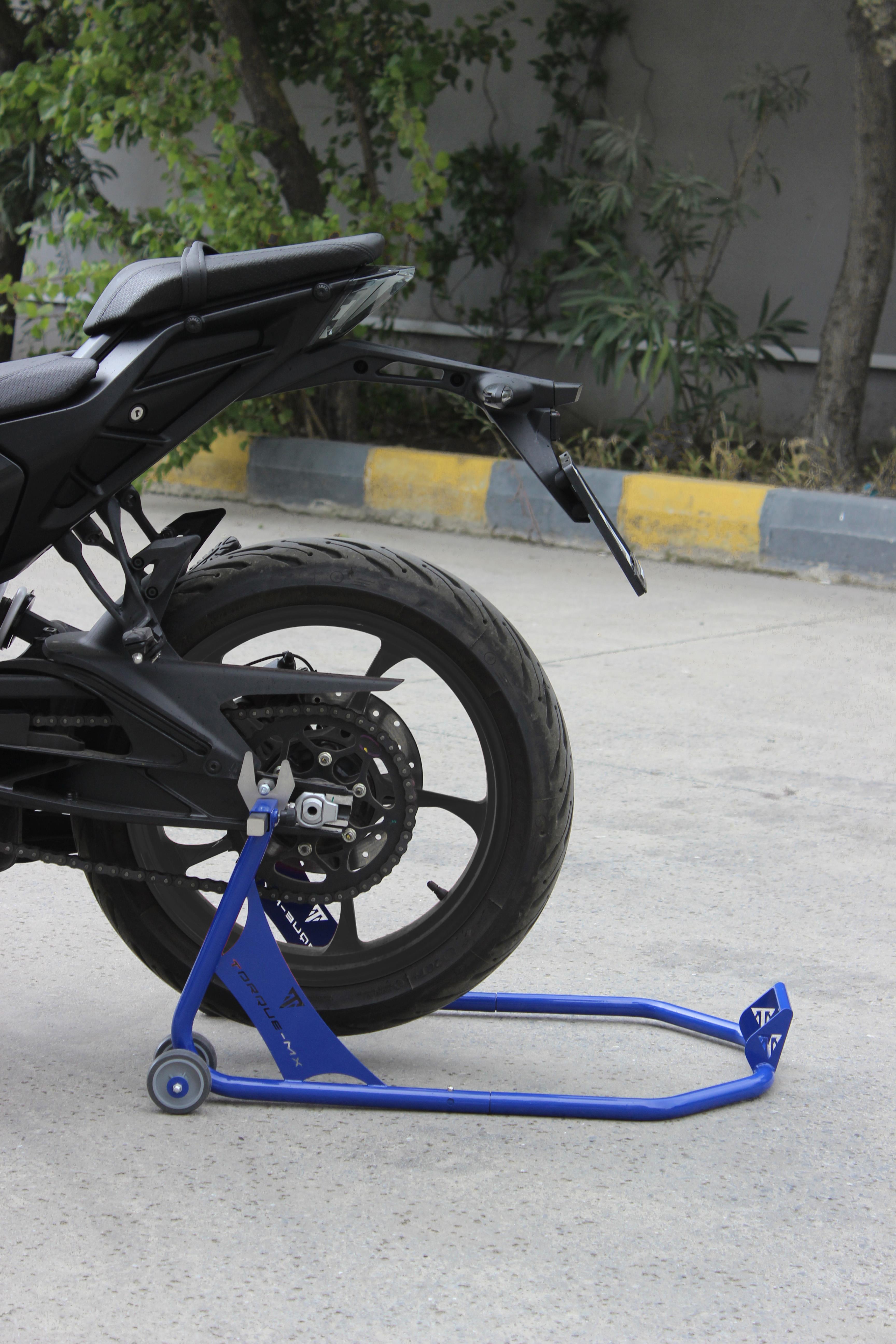 Motosiklet Arka Kaldırma Standı RS1 Lacivert
