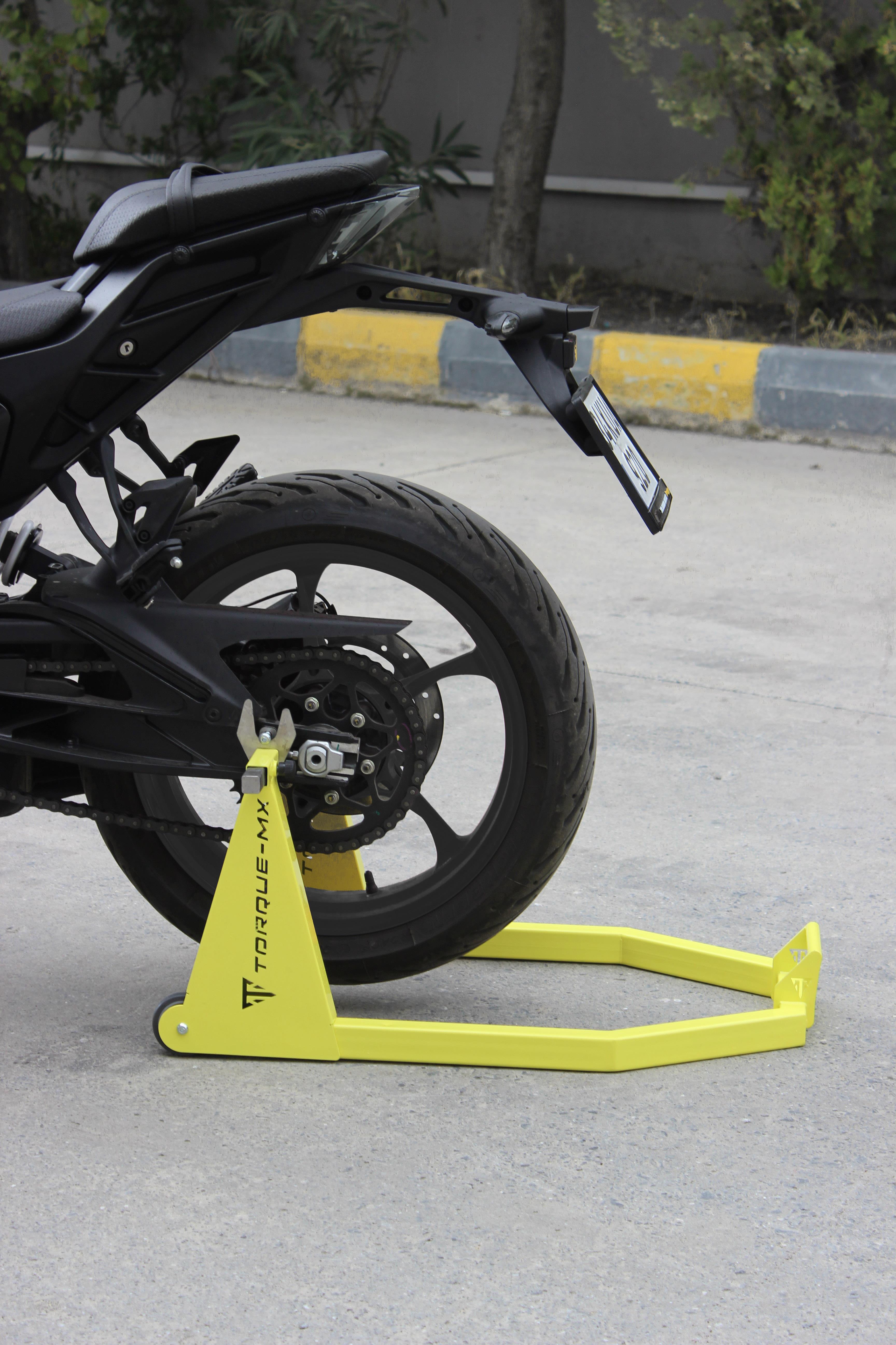 Motosiklet Arka Kaldırma Standı RS2 Sarı
