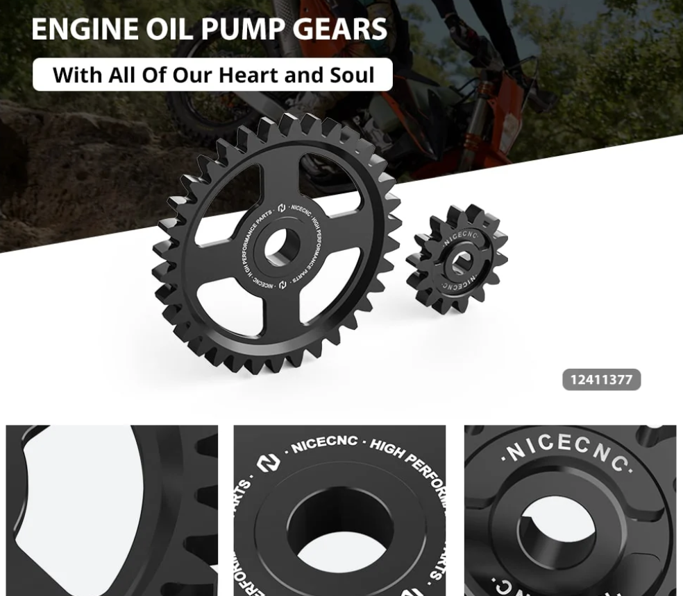 NICECNC KTM 250/350 YAĞ POMPA DİŞLİ 4T 24-26