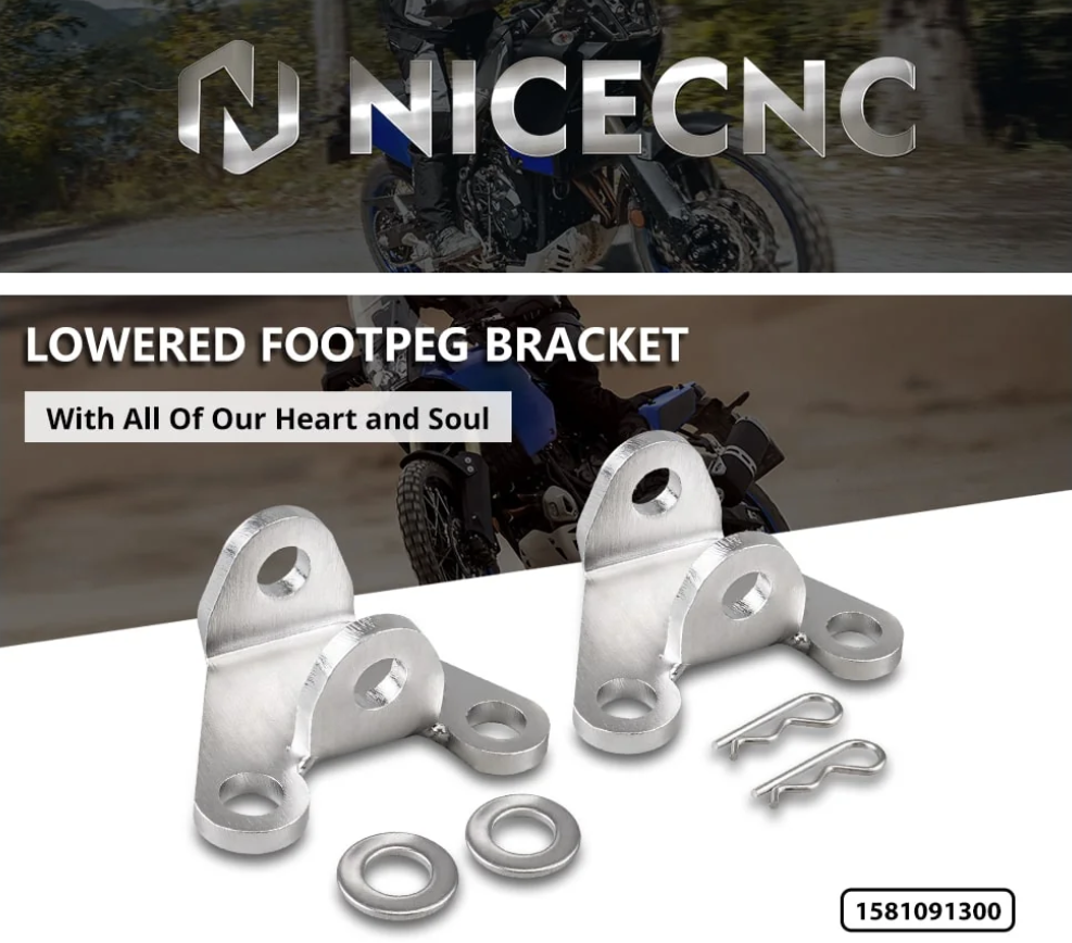 NICECNC TENERE 700 BASAK BRAKETİ 