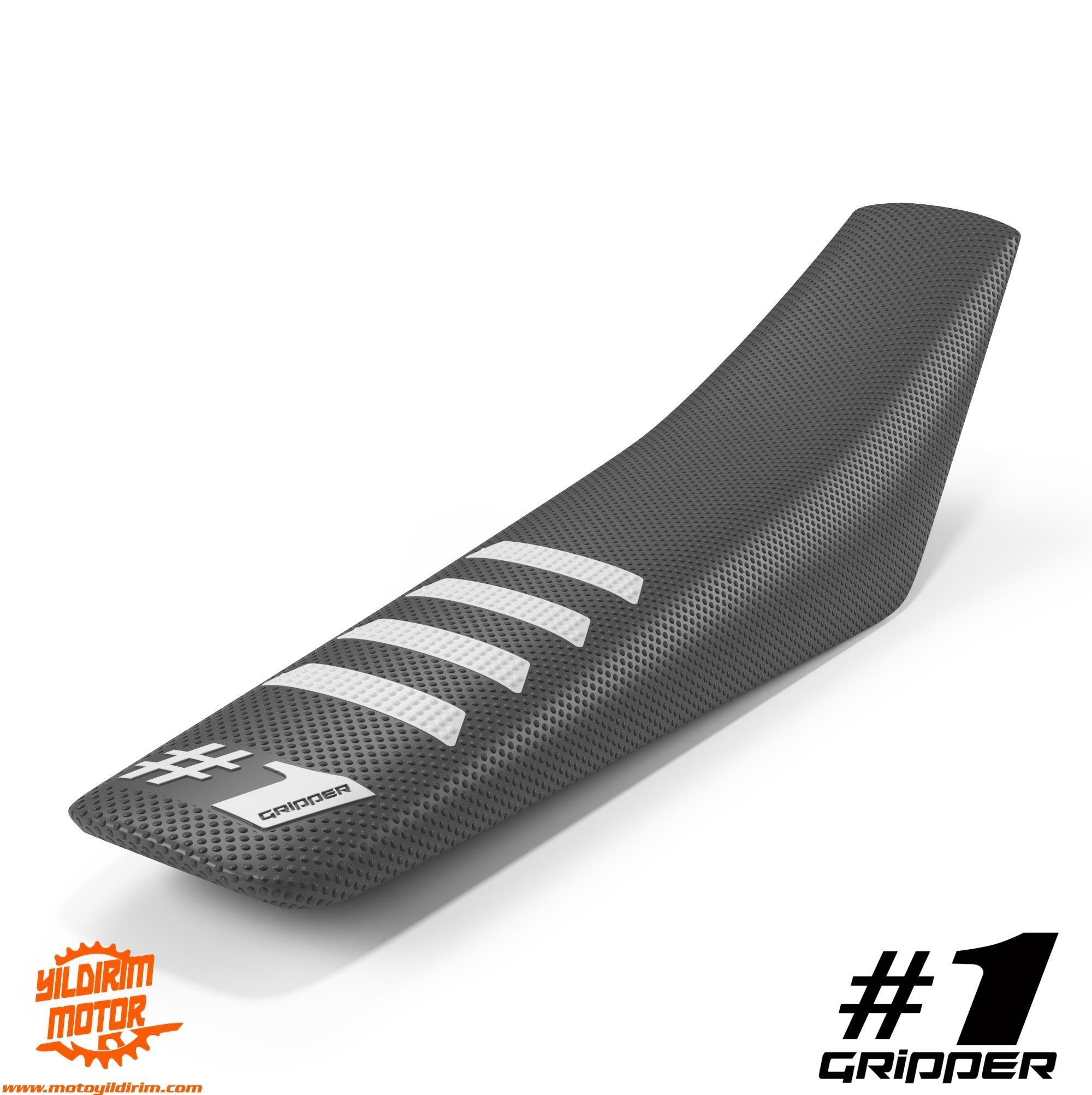 ONEGRIPPER RIBBED SELE KILIFI KOYU GRİ BEYAZ