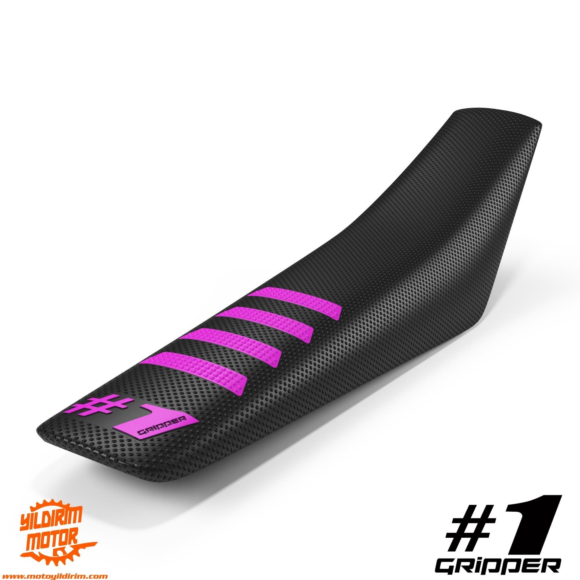 ONEGRIPPER RIBBED SELE KILIFI SİYAH PEMBE