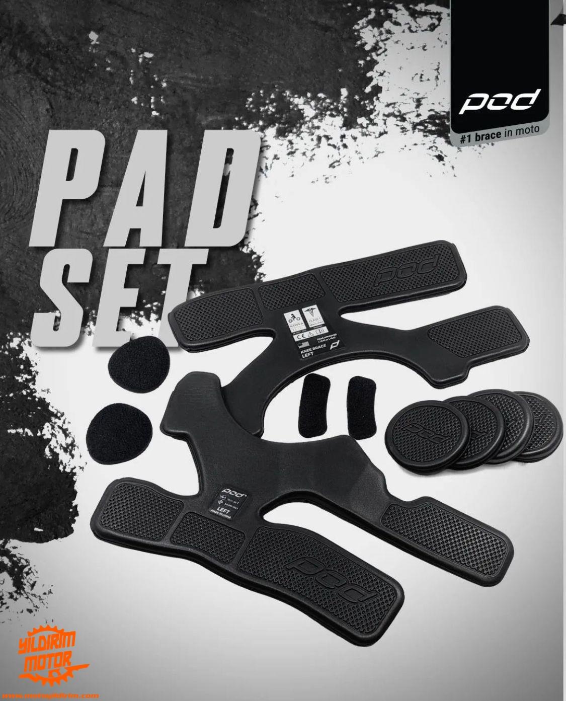 POD KX 2.0 SOL DİZLİK İÇ PED SETİ