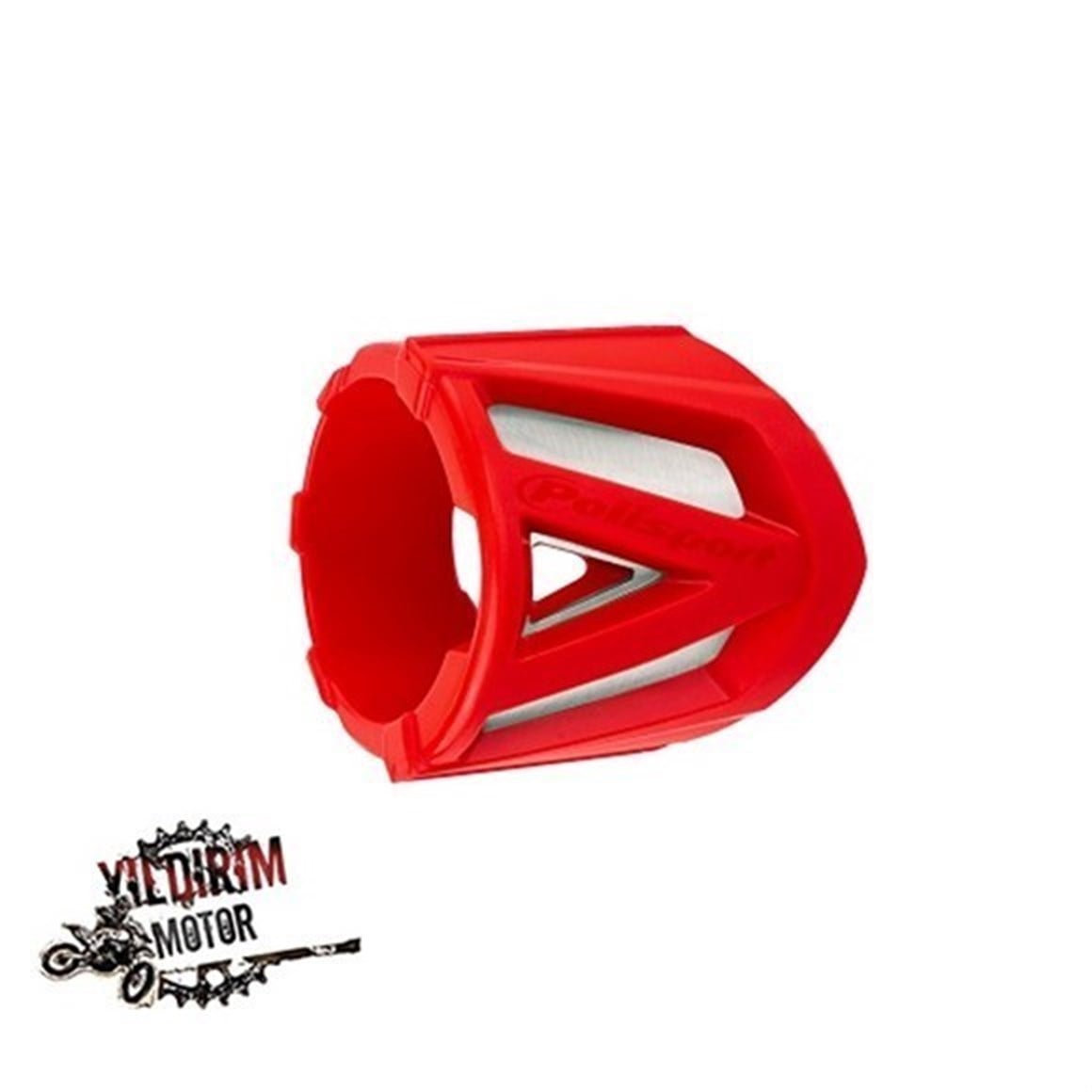 POLİSPORT EGZOZ KORUMA 200-300 MM / 7,8-11,8 İNÇ RED
